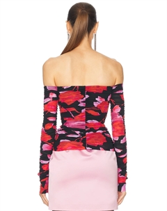 Топ с открытыми плечами, Black & Rogue Noir Blumarine