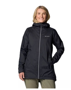 Женская куртка Switchback II с длинными рукавами, подкладка, размеры XS–3X, черный Columbia