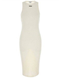 Платье с пуговицами, белый Alexander mcqueen