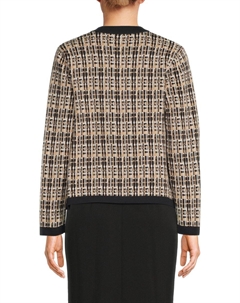 Вязаный кардиган с твидовым эффектом, цвет Sand Multi Tommy hilfiger