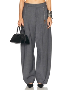 Брюки средней посадки, Dark Grey Melange Alexander wang