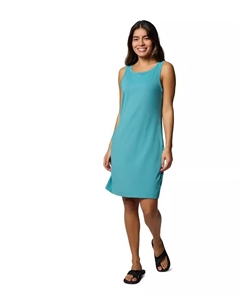 Женское платье Chill River без рукавов. XS-3X, бирюзовый Columbia