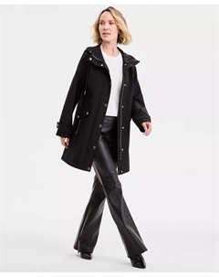 Женское пальто-анорак с капюшоном, софтшелл, P/XXS-XXL, черный Michael kors