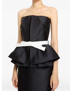 Платье миди с бантом, черный Dice kayek