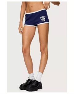 Женские контрастные шорты Brooklyn, синий Edikted