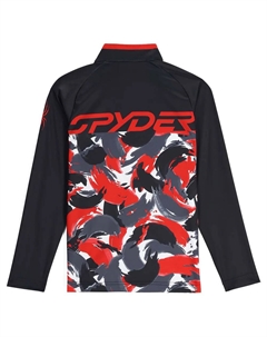 Толстовка Camo half zip, черный Spyder