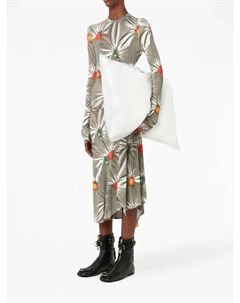 Большой клатч с абстрактным принтом, белый Jw anderson