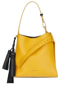 Мини-сумка на плечо Belted Hobo, желтый Givenchy