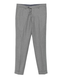 Шерстяные брюки Milano, серый Barba