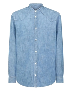 Джинсовая рубашка на пуговицах, синий Dondup