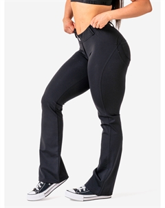 Расклешенные брюки Bubble Butt 2.0 POWER LIFT 308, Черный Nebbia