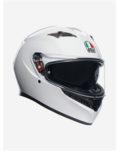 Мотошлем интеграл K3 E2206 MPLK Mono Seta White, Белый Agv