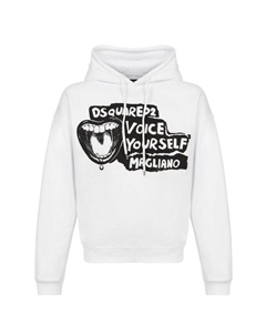 Хлопковое худи x Magliano Dsquared2