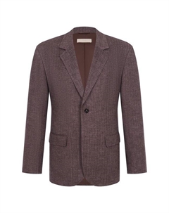 Пиджак из шерсти и шелка 12storeez