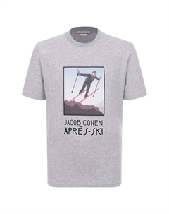 Хлопковая футболка Jacob cohen