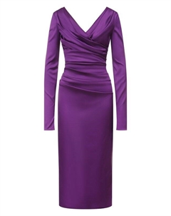 Атласное платье Dolce&gabbana