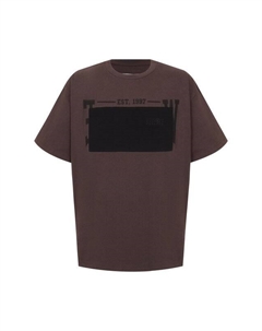 Хлопковая футболка Mm6