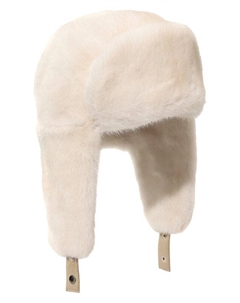 Меховая шапка-ушанка из норки Victoria kusenkova
