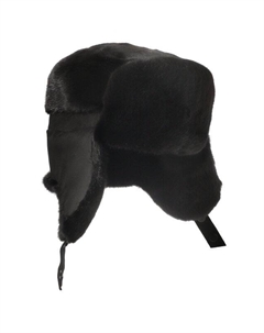 Меховая шапка-ушанка из норки Victoria kusenkova