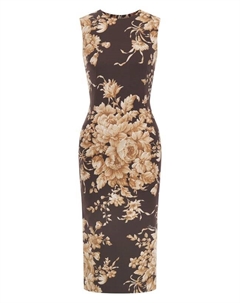 Шелковое платье Dolce&gabbana