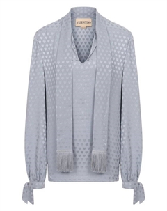 Шелковая блузка Valentino
