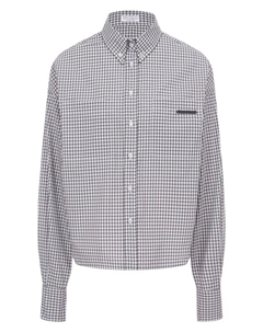 Хлопковая рубашка Brunello cucinelli