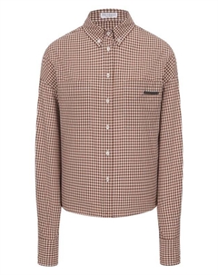 Хлопковая рубашка Brunello cucinelli