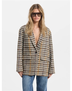 Твидовый жакет с шерстью Love republic