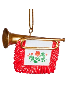 Новогоднее подвесное украшение Горн Magic time