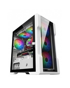 Корпус 1stPlayer TRILOBITE T3-G White T3-G-WH-4F1-W 1stplayer