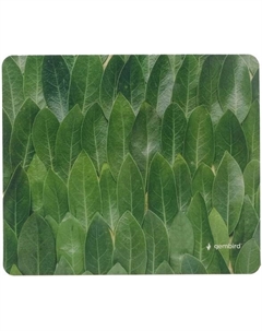 Коврик для мыши MP-ART43 229х195х2мм, "лавровый лист", вспененный ПВХ+пластик, пакет Gembird