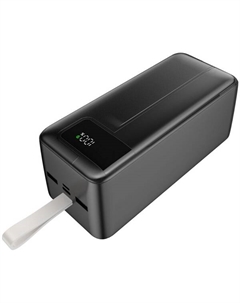 Аккумулятор внешний портативный Gembird GPB-50Q 50000мАч, QC/PD, дисплей, черный