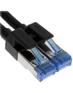 Кабель патч-корд F/FTP 8 кат. 5м NW153 Длина: 5м. Цвет: черный Ugreen