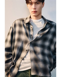 Рубашка теплая в клетку Befree