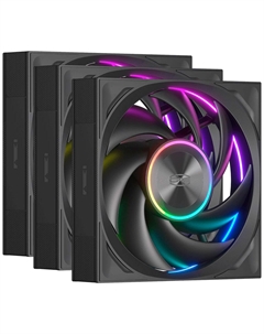 Вентиляторы для корпуса PCCooler F7 X120 ARGB 3IN1 Black Pccooler