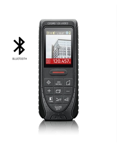 Дальномер лазерный, от 5 см, до 120 м, точность до 1.5 мм, ударопрочный, батарейки, Cosmo 120 video (А00523) Ada