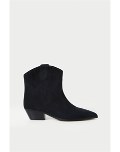 Ковбойские ботильоны черного цвета 2mood