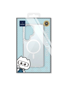 Чехол-накладка Wiwu iShield Pro Magsafe для Samsung Galaxy S25 Ultra пластиковый (прозрачный) Hoco