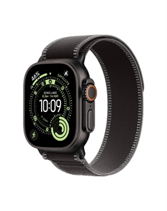 Умные часы Apple Watch Ultra 3, 49 мм, GPS+Cellular, Black Titanium Case/Black Charcoal Trail Loop S/M Band