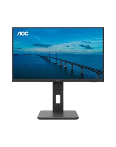 Монитор AOC Q24P10C, 23.8", 2560х1440, 100 Гц, IPS, чёрный Aoc
