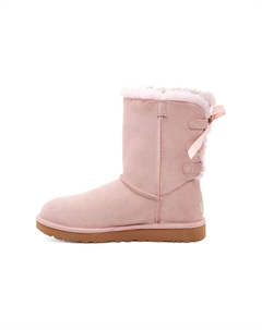 Зимние ботинки женские кристально-розовые Ugg