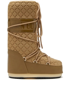 Стеганые сапоги Icon, коричневый Moon boot