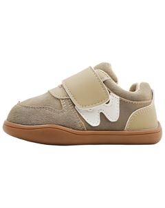 Нескользящие низкие туфли для малышей (для младенцев и малышей), хаки Maibuxiong