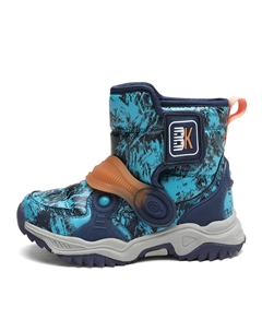 Детские зимние ботинки для детей, аквамарин/синий Bkg