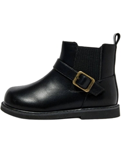 Детские ботинки с низким голенищем, черный Snoffy