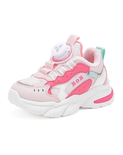 Дышащие детские повседневные кроссовки Kids', розовый Bobdog