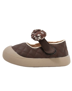 Нескользящие низкие туфли для малышей (для младенцев и малышей), коричневый Maibuxiong