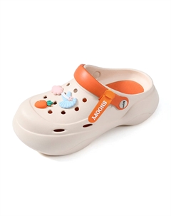 Детские сабо Kids, бежевый Snoopy