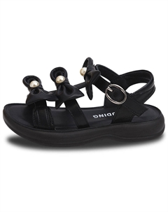 Сандалии детские износостойкие противоскользящие детские, черный Budding