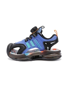 Легкие детские сандалии, устойчивые к скольжению и износу., черный/фиолетовый Bobdog